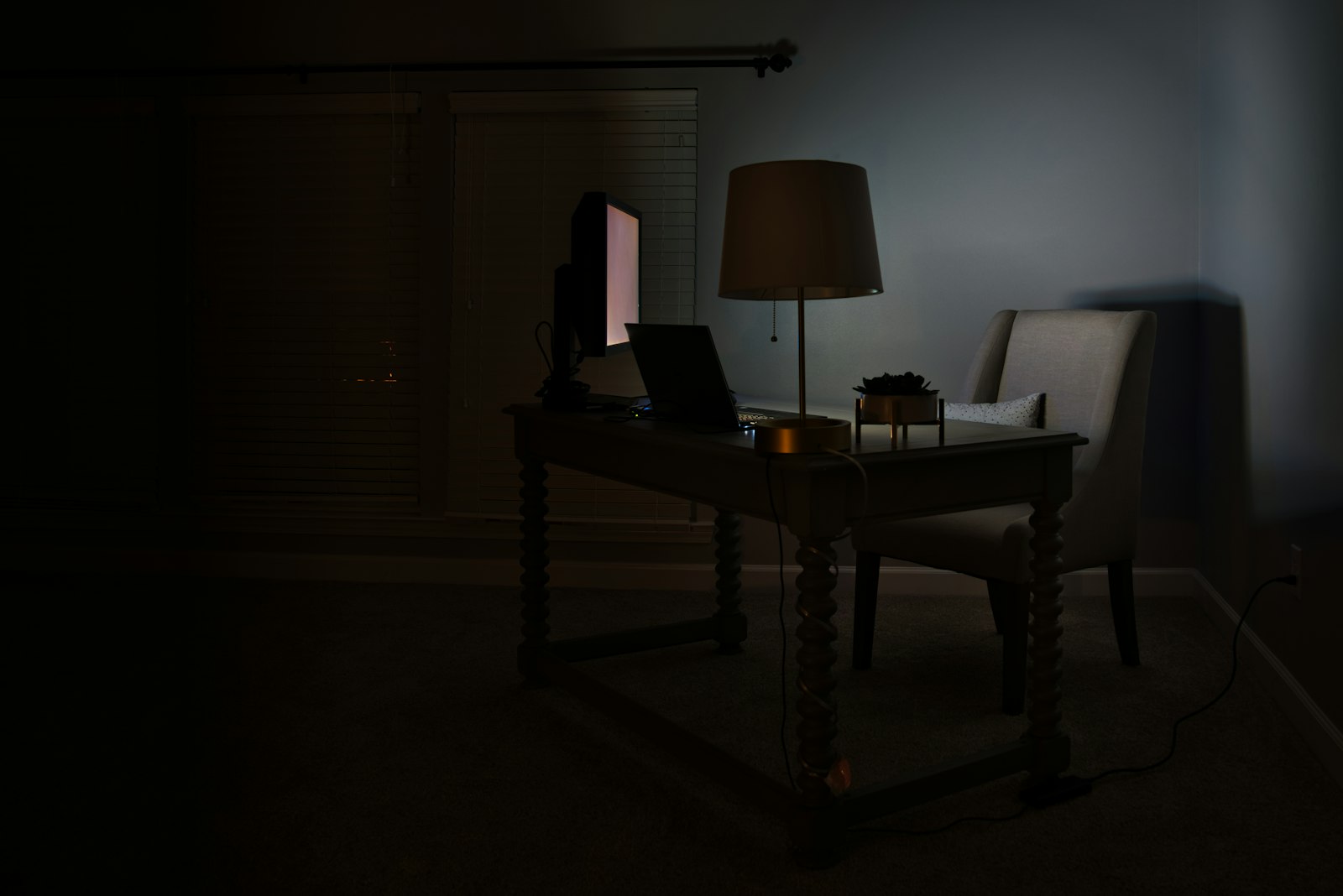 A phone screen in a dim room